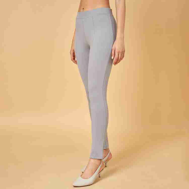 Annabelle by Pantaloons Grey Tregging Price in India - Buy