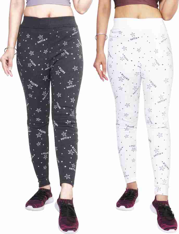 ANFAFAB Grey White Jegging Price in India Buy ANFAFAB Grey White Jegging online at Flipkart