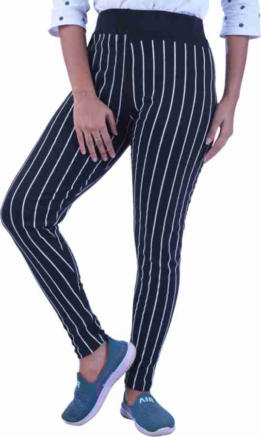 KARARO Black White Jegging Price in India Buy KARARO Black White Jegging online at Flipkart