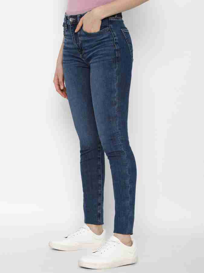 American Eagle Outfitters Slim Women Blue Jeans - Buy American Eagle  Outfitters Slim Women Blue Jeans Online at Best Prices in India