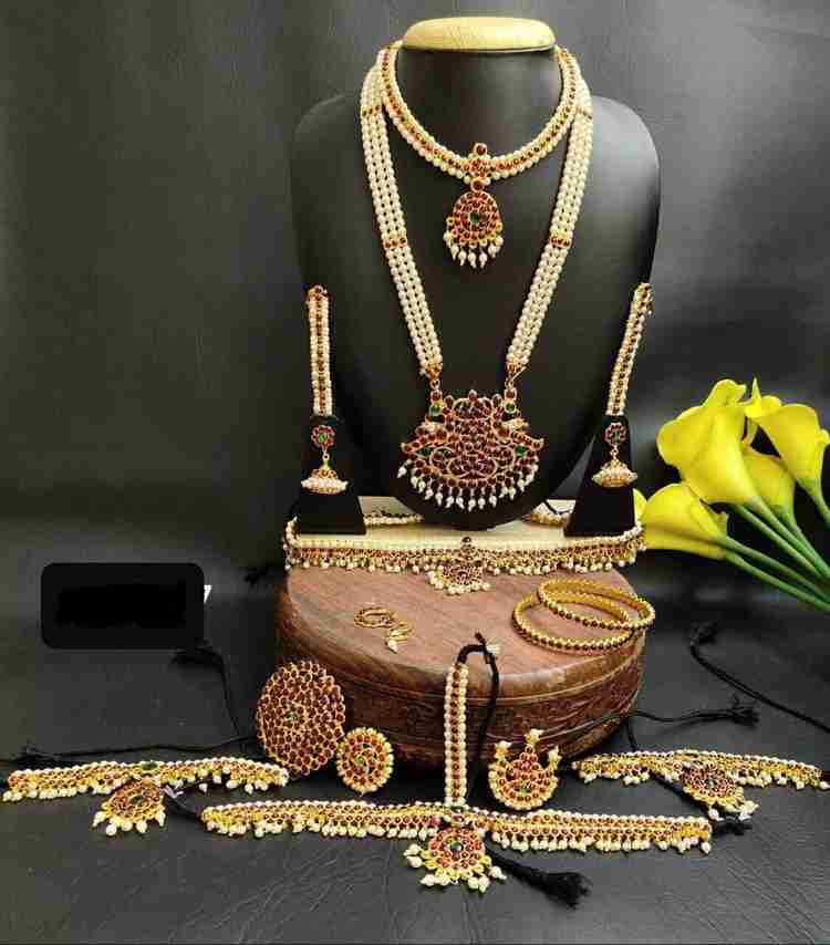 Adc fashions Brass Gold plated Multicolor Jewellery Set Price in India Buy Adc fashions Brass Gold plated Multicolor Jewellery Set Online at Best Prices in India Flipkart