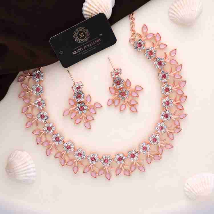 Pink and new arrivals gold jewelry