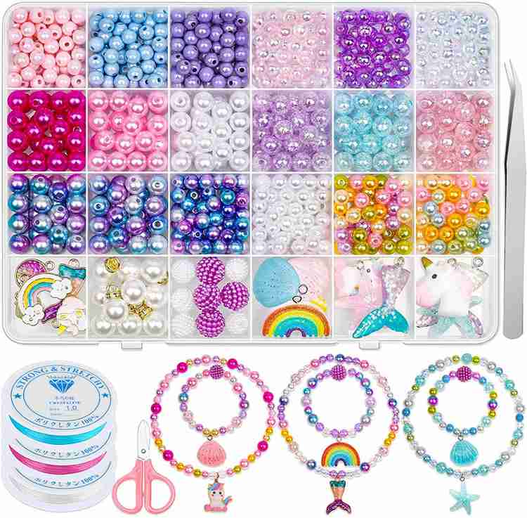 sannidhi 773Pcs Color Unicorn Bracelet Making Kit Charming DIY Bead Kit Girls DIY 773Pcs Color Unicorn Bracelet Making Kit Charming DIY Bead Kit Girls DIY shop for sannidhi products in