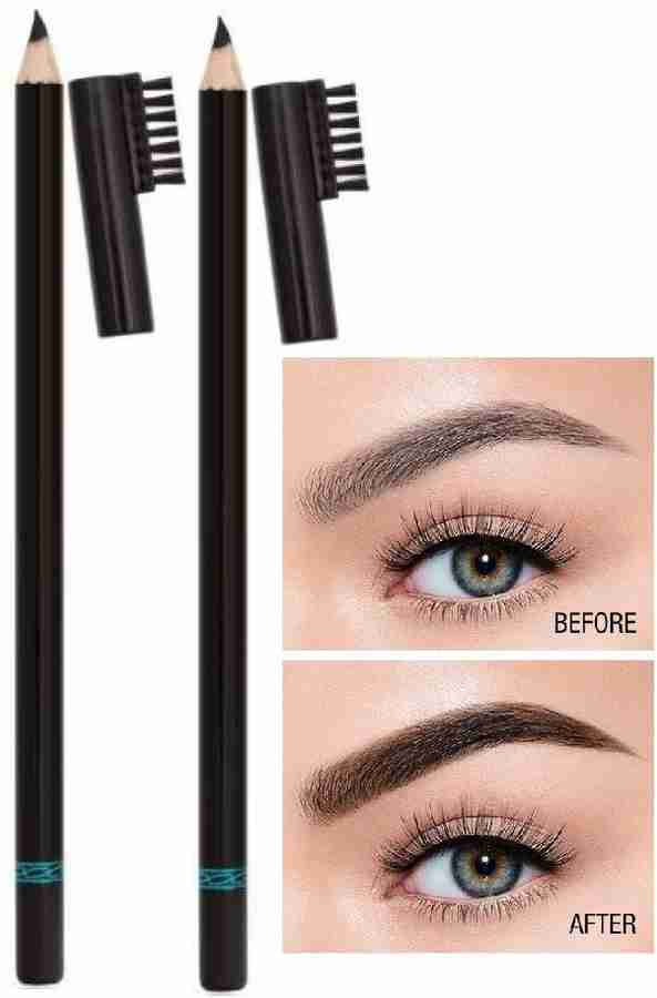 tanvi27 Eye Brow Shaper Water Proof Black Eyebrow Pencil with