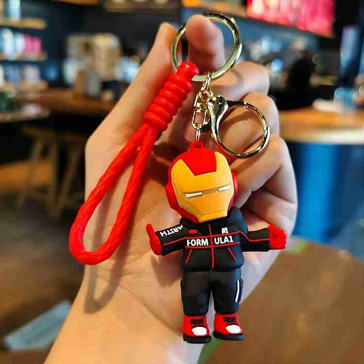 GT Gala Time Cool Iron Man Silicone 3d Rubber Keychain Suitable for Bag Charm Boys Gift Key Chain Price in India Buy GT Gala Time Cool Iron Man Silicone 3d Rubber