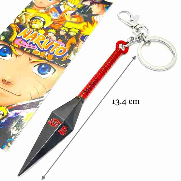 Mubco Anime Naruto Spear Kunai Keychain, Metal Ninja Toy Weapon Collectible  Model Gift Key Chain Price in India - Buy Mubco Anime Naruto Spear Kunai  Keychain