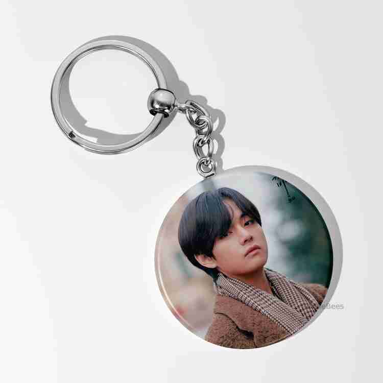PurpleBees BTS V TAEHYUNG brown coat keychain for BTS k pop fan merch gift Metal 58mm Key Chain Price in India Buy PurpleBees BTS V TAEHYUNG brown coat keychain for BTS k pop