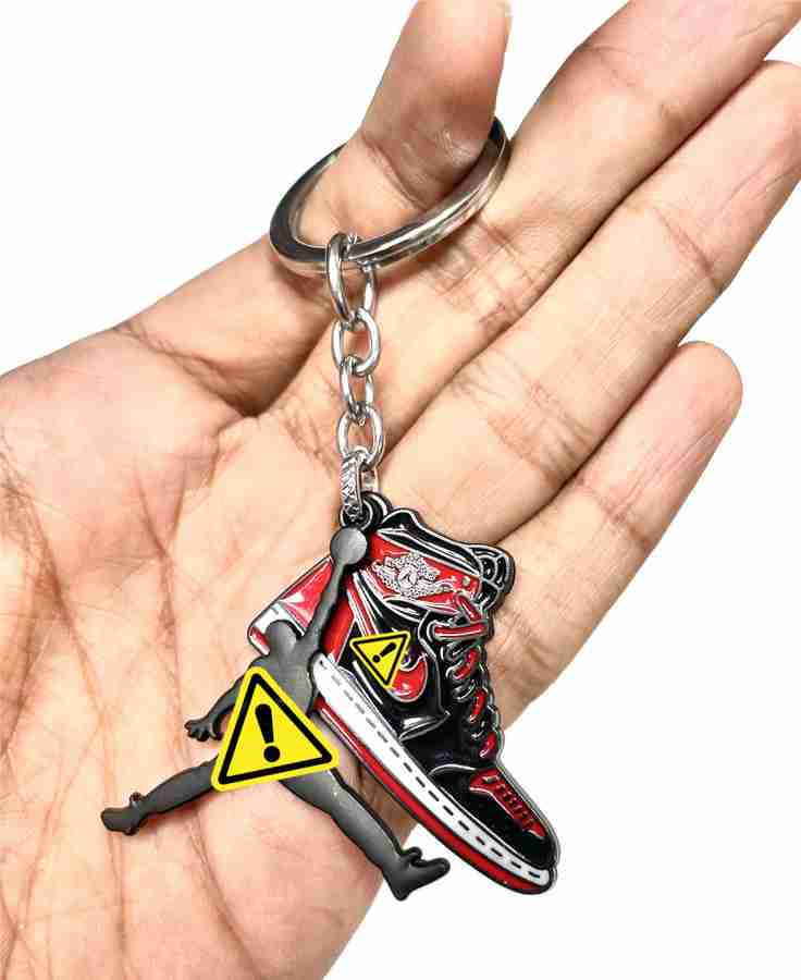 HappierYou Air Jordan Sneakers Keychain AJ 1 Retro High OG Patent Bred Key Chain Price in India Buy HappierYou Air Jordan Sneakers Keychain AJ 1 Retro High OG Patent