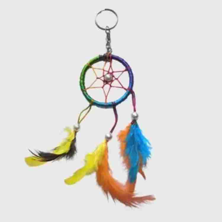 LKA Dream Catcher Keychains with multicolor Key Chain Price in India Buy LKA Dream Catcher Keychains with multicolor Key Chain online at Flipkart