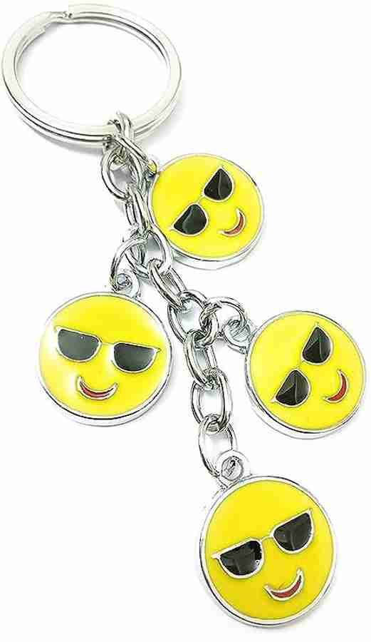 GKM Stylish Smiley Emoji Metal Keychain Keyring for Boys Girls Key Chain Price in India Buy GKM Stylish Smiley Emoji Metal Keychain Keyring for Boys Girls Key Chain online at Flipkart