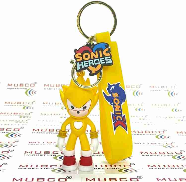 Mubco Sonic Knuckles 3D Keychain, Strap Charm & Hook, PVC Cartoon Model  Toy Gift Key Chain Price in India - Buy Mubco Sonic Knuckles 3D Keychain