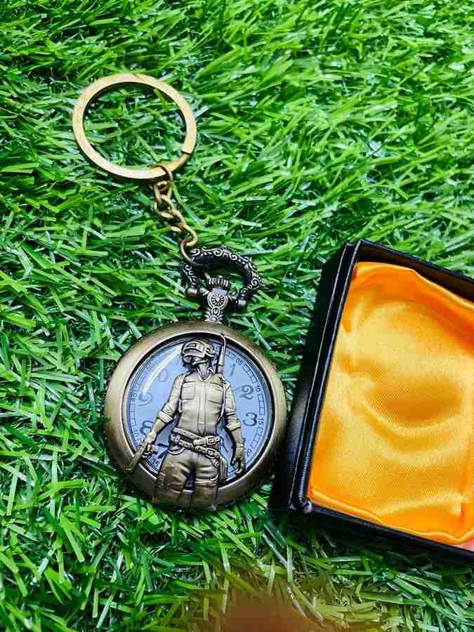 Next Gen Keychains BGMI PUBG theme man game stylish pocket watch keychain Key Chain Price in India Buy Next Gen Keychains BGMI PUBG theme man game stylish pocket watch keychain Key Chain online