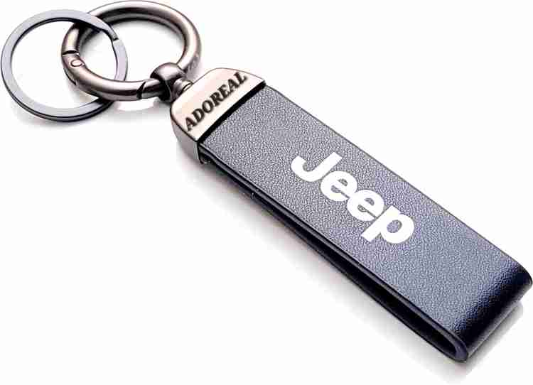 ADOREAL JEEP KEYCHAIN AND KEYRING FOR COMPASS WRANGLER GRAND
