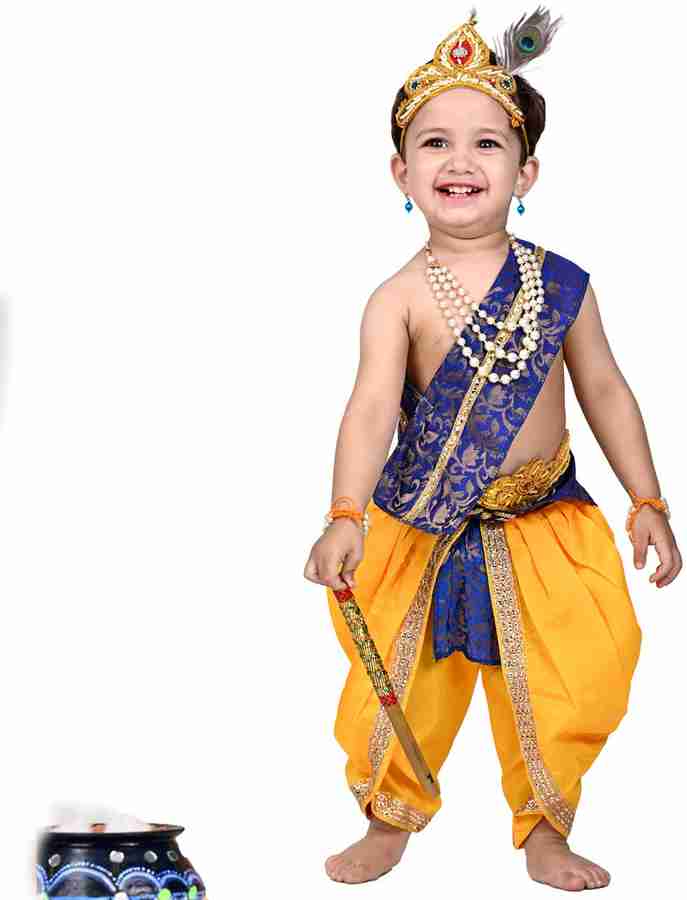 Baby Krishna Hare Krishna Costume Krishna Dress Little Baby