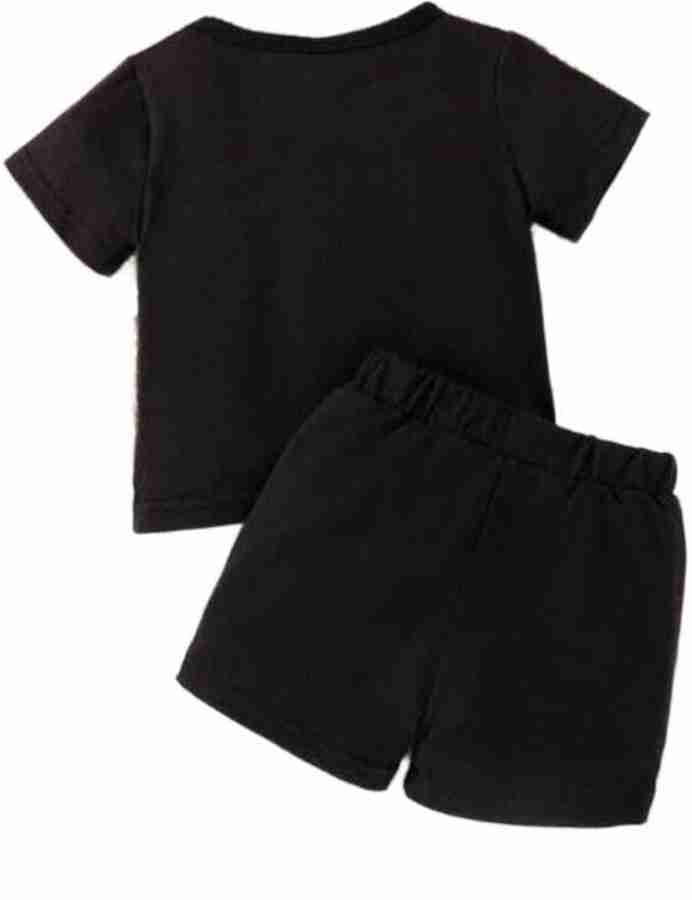 Black t shirt 6-9 months best sale