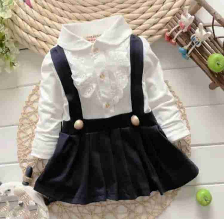 FIERA FASHION Girls Party(Festive) Top Dungaree, Skirt Price in