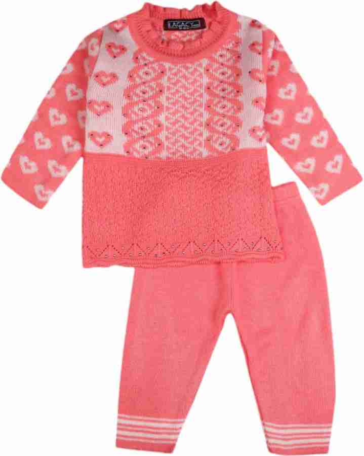 V MART Baby Girls Casual Dress Pyjama