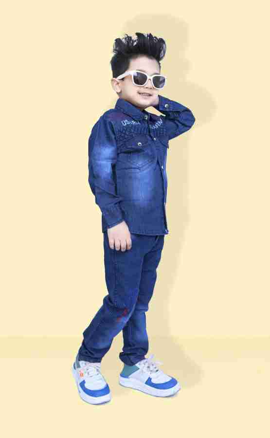 Denim shirt shop 12-18 months