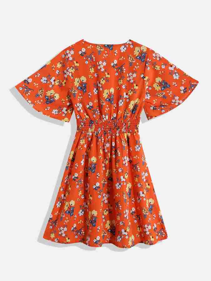 Casual red shop dress juniors