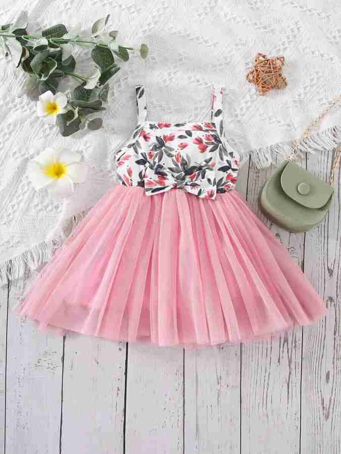 Pink and white outlet casual dress