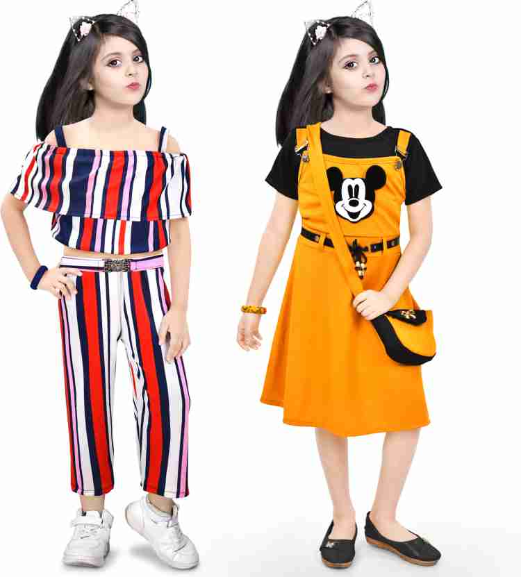 NAIVETY Girls Below Knee Party Dress Price in India Buy NAIVETY Girls Below Knee Party Dress online at Flipkart