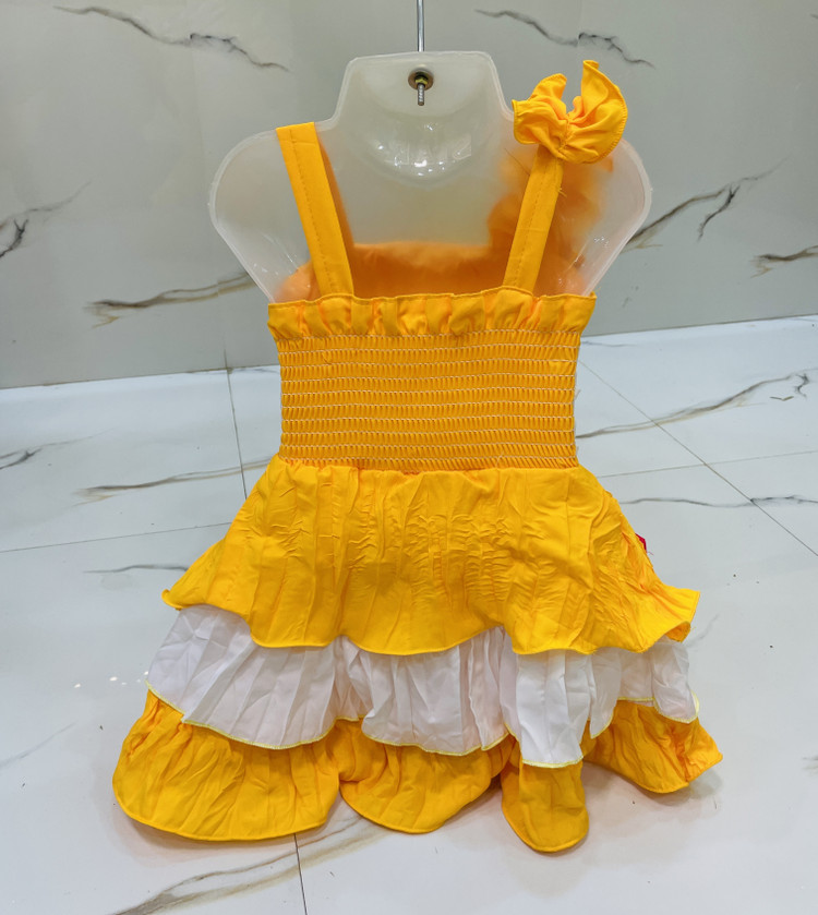 Yellow Girl Baby Dress In Flipkart Midi Dresses Flipkart Baby Girl