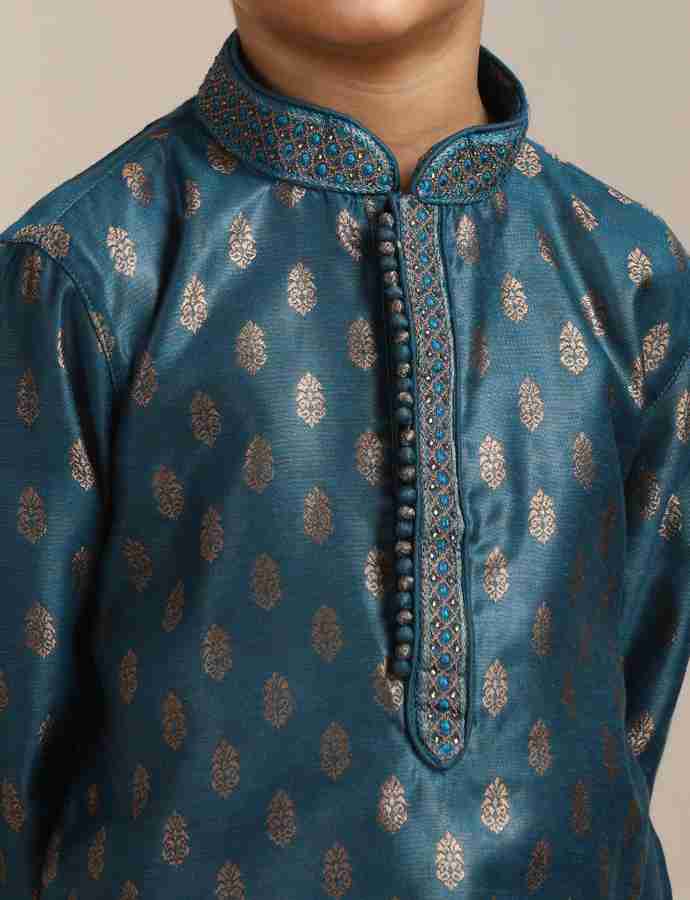 Manyavar kurta for kids best sale