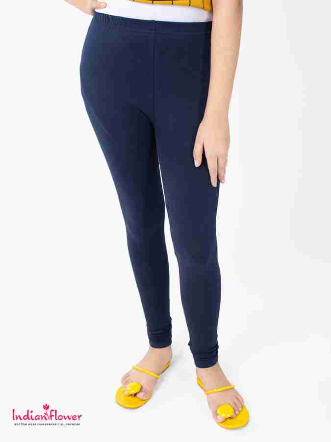 Buy Printed Legging with Blue Floral Print Online in India at Lowest Prices  - Price in India 