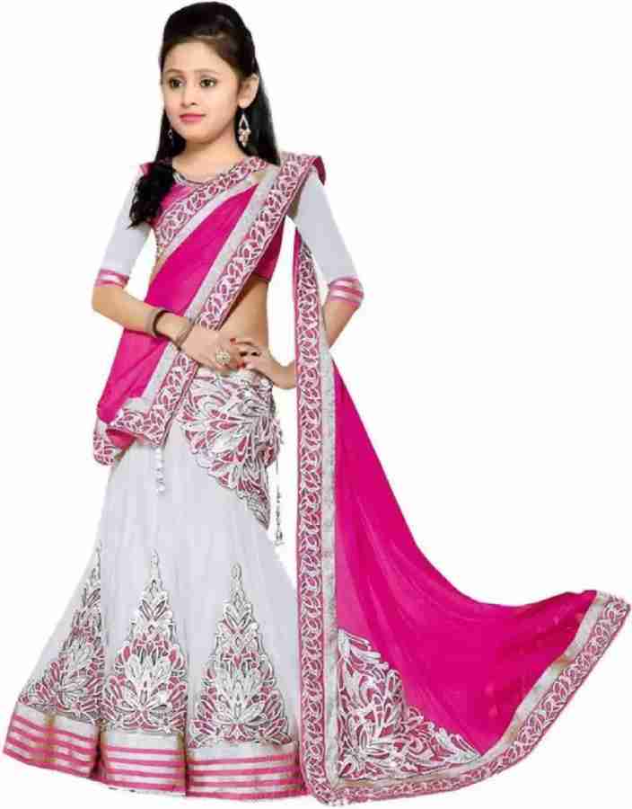 KKFashion Girls Lehenga Choli Ethnic Wear Embroidered Ghagra Choli Dupatta Set Price in India Buy KKFashion Girls Lehenga Choli Ethnic Wear Embroidered Ghagra Choli Dupatta Set online at Flipkart