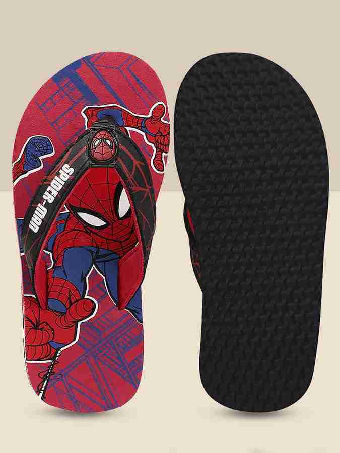 Spider man best sale flip flops