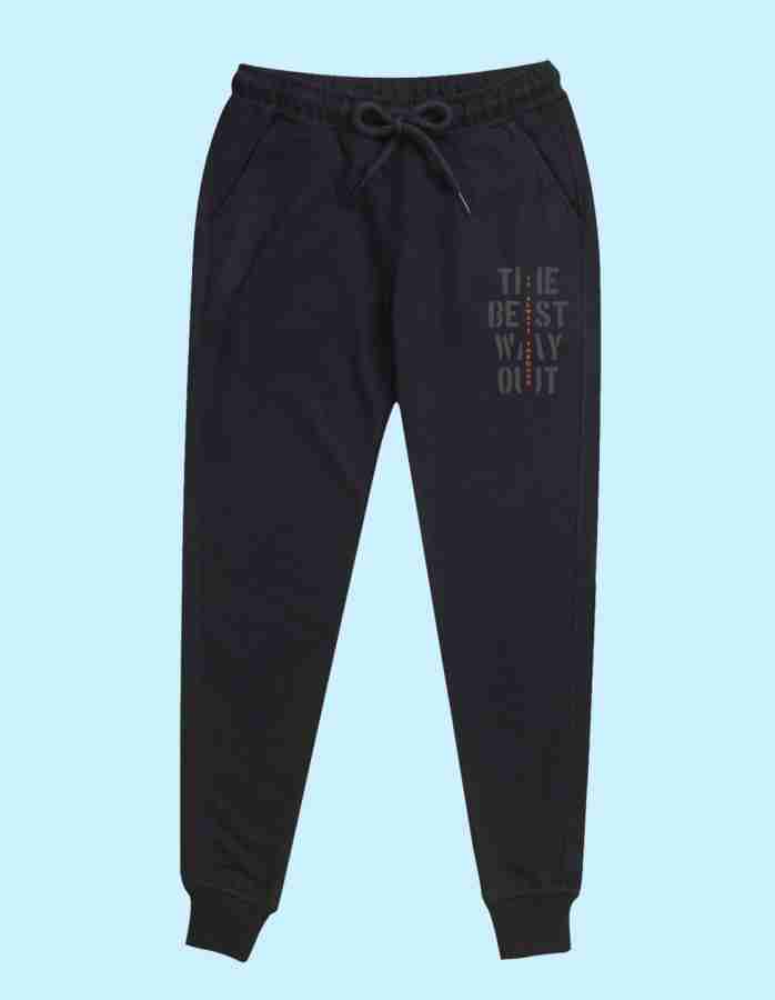 Buy Black Track Pants for Girls by Nusyl Online