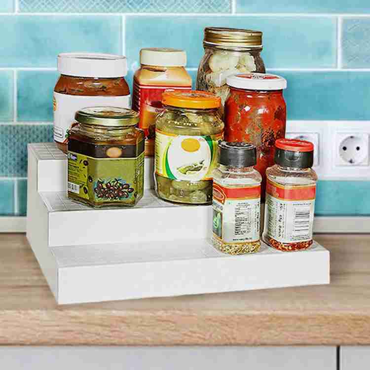 Spice rack step shelf deals