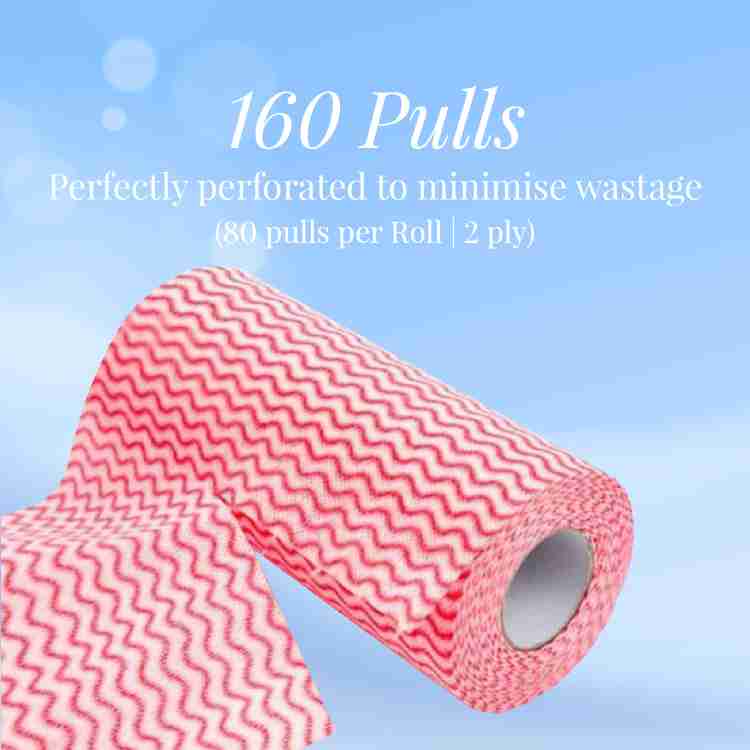 Origami Non Woven Kitchen Towel Pack of 2 80 Pulls Per Roll Price in India Buy Origami Non Woven Kitchen Towel Pack of 2 80 Pulls Per Roll online at Flipkart