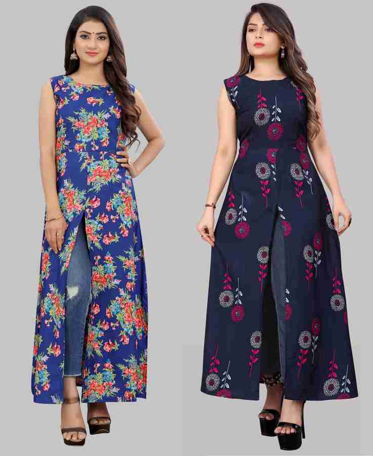 tanvi creation Women Printed Polka Print Frontslit Kurta Buy tanvi creation Women Printed Polka Print Frontslit Kurta Online at Best Prices in India Flipkart