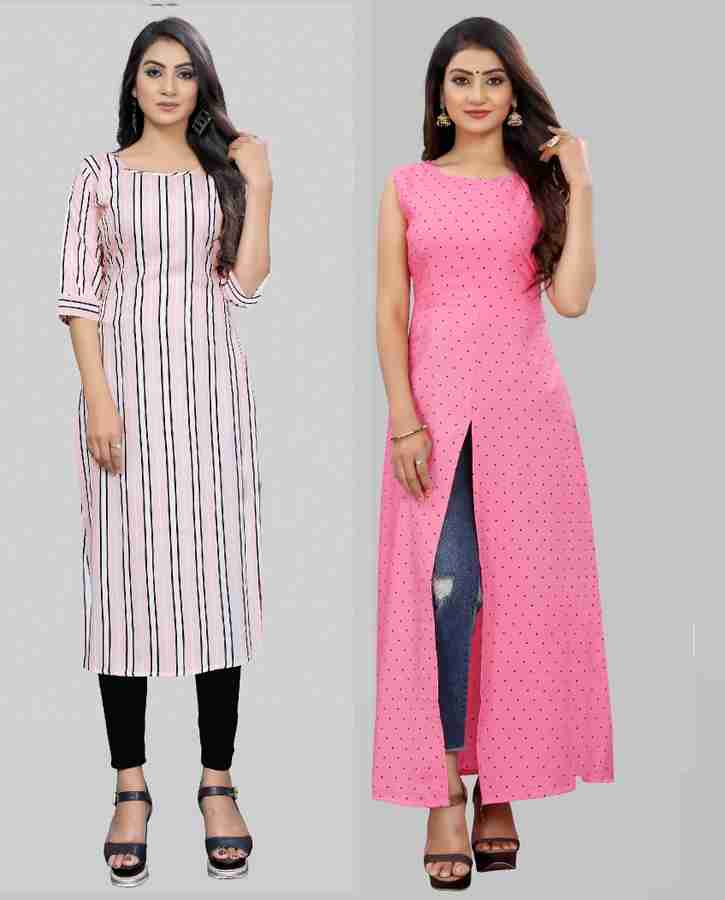 Hiral Creation Women Striped Straight Kurta Buy Hiral Creation Women Striped Straight Kurta Online at Best Prices in India Flipkart