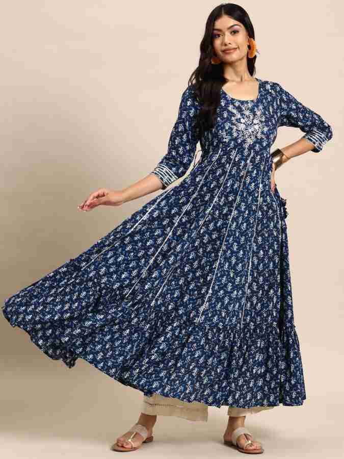 Sangria deals blue anarkali