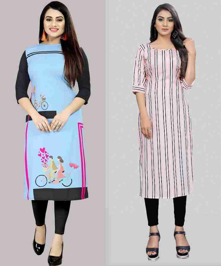 Modli 20 Fashion Women Striped Printed Straight Kurta Buy Modli 20 Fashion Women Striped Printed Straight Kurta Online at Best Prices in India Flipkart