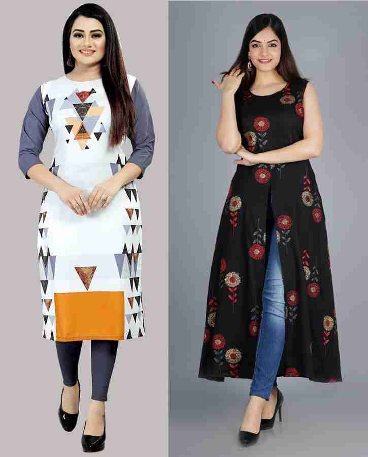 Modli 20 Fashion Women Printed Frontslit Kurta Buy Modli 20 Fashion Women Printed Frontslit Kurta Online at Best Prices in India Flipkart