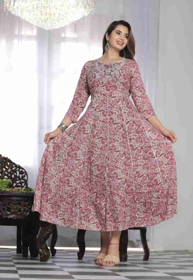 Anarkali kurta shop from saree