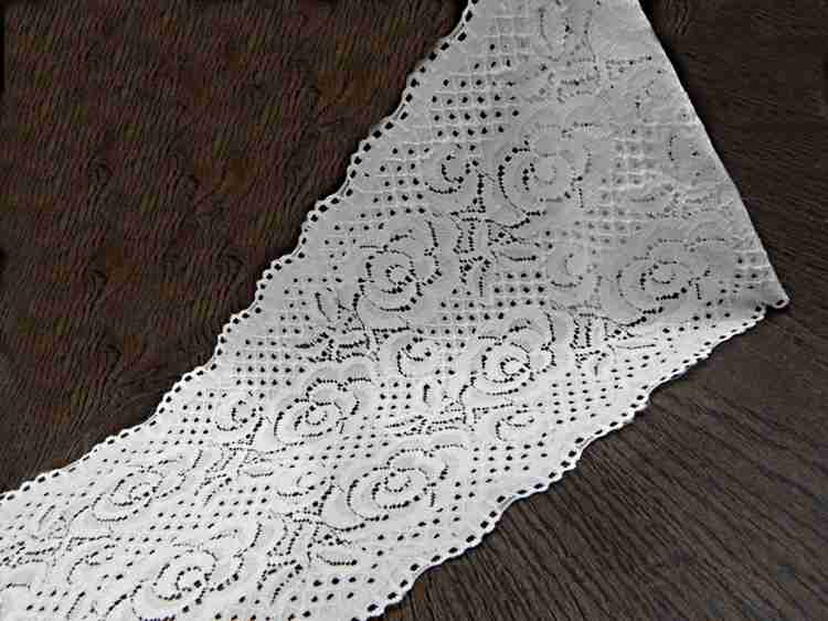Nylon embroidery lace (white) in Chennai at best price by Krishna Lace  House - Justdial