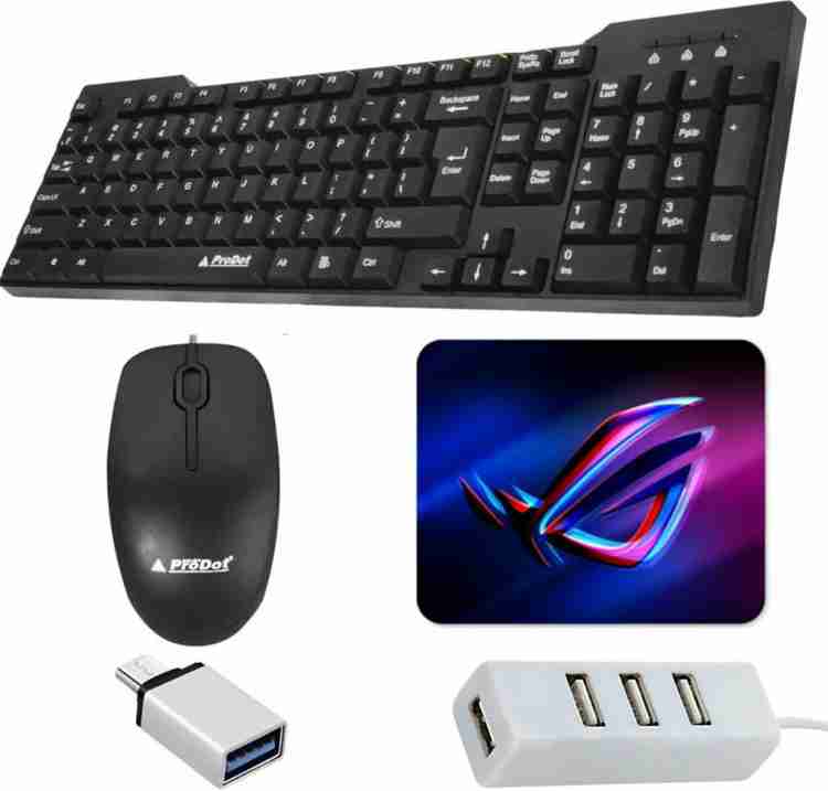 The Originals Alive Set of 5 Keyboard and Mouse Combo with USB Hub C Type OTG Cable Mouse Pad Combo Set Price in India Buy The Originals Alive Set of 5 Keyboard and