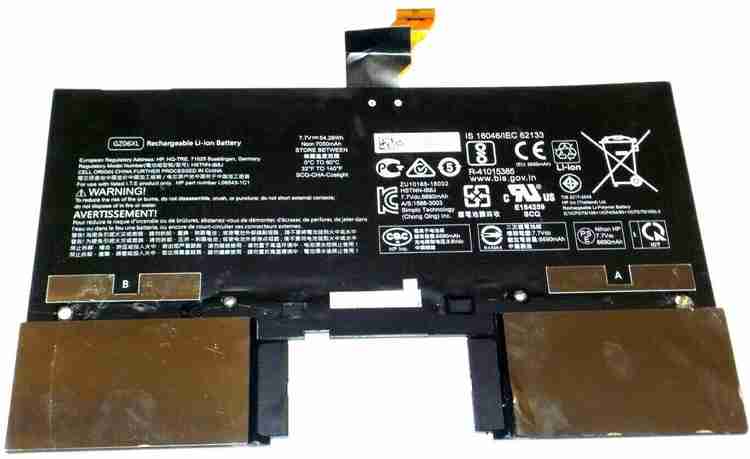 SOLUTIONS 365 GZ06XL Compatible battery for HP Spectre Folio 13 Spectre Folio 13 ak0000 6 Cell Laptop Battery SOLUTIONS 365 Flipkart