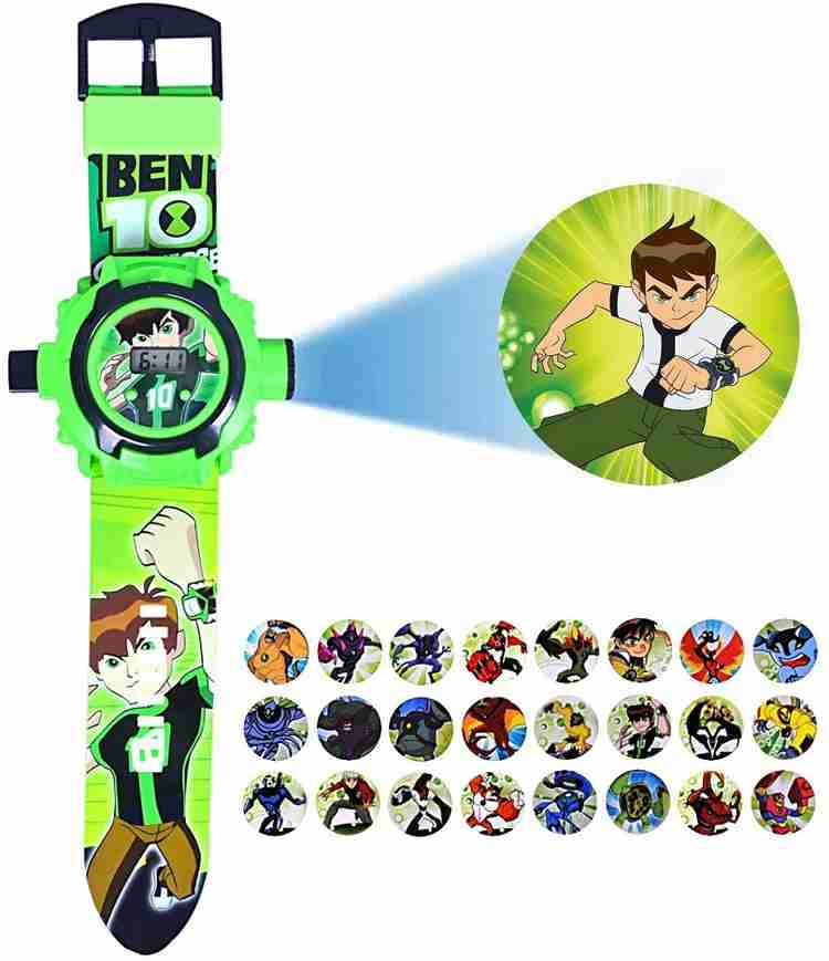 Trade Globe BEN 10 AUTOMATIC PROJECTOR 24 images Best Digital Toy Watch for Boys Price in India Buy Trade Globe BEN 10 AUTOMATIC PROJECTOR 24 images Best Digital Toy