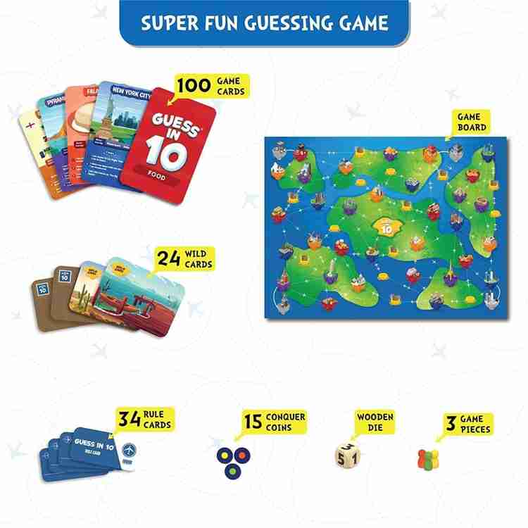 Skillmatics Guess in 10 Around The World Board Game Price in India Buy Skillmatics Guess in 10 Around The World Board Game online at Flipkart