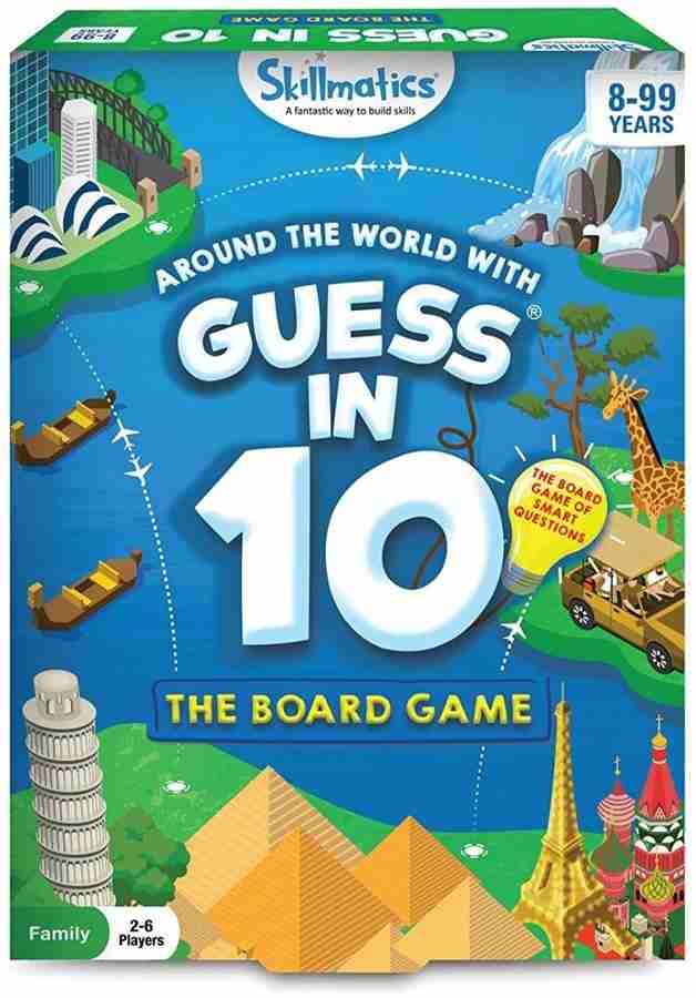 Skillmatics Guess in 10 Around The World Board Game Price in India Buy Skillmatics Guess in 10 Around The World Board Game online at Flipkart
