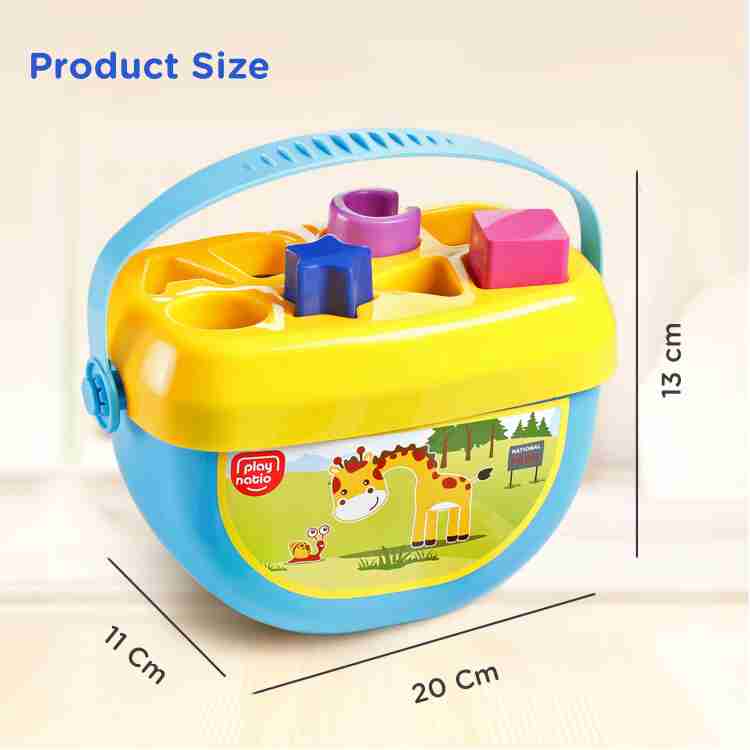Play Nation My First Shape Sorter Toy for Babies Non Toxic Activity Toy for 0 Months Price in India Buy Play Nation My First Shape Sorter Toy for Babies