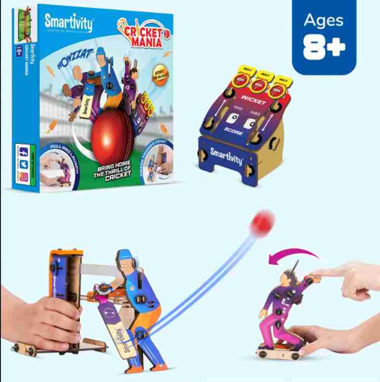 Smartivity Cricket Mania Fun Toys for Kids Age 8 14 Years Old Boys