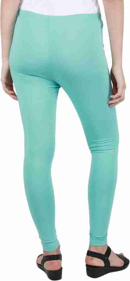 Buy Women Off White Solid Legging Online in India - Monte Carlo