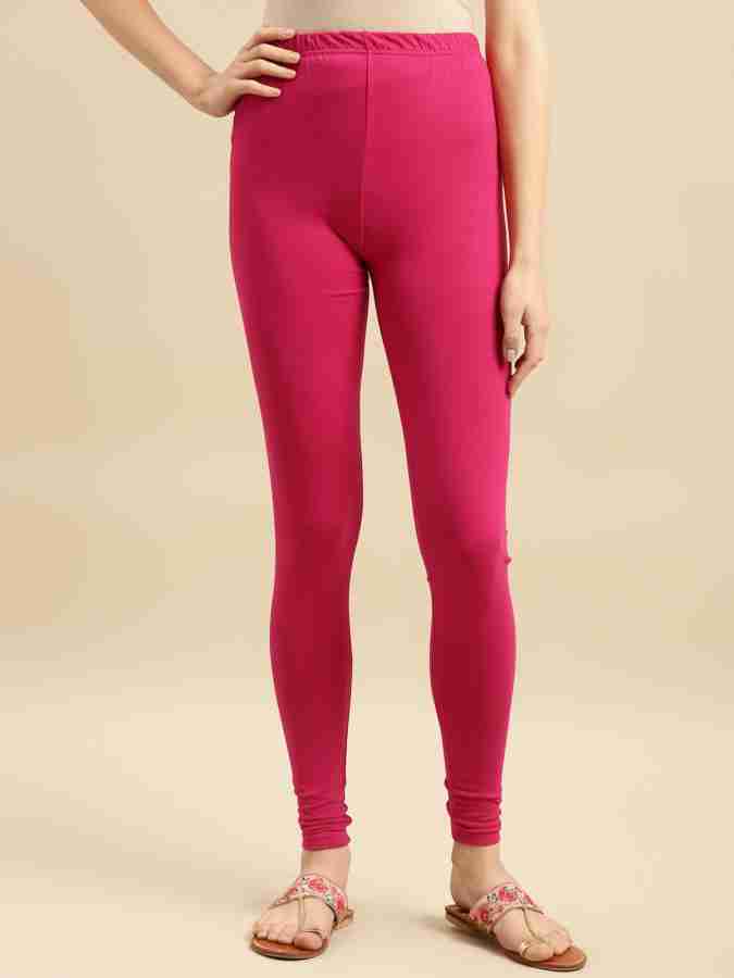 Buy Pink Leggings for Women by Rangita Online