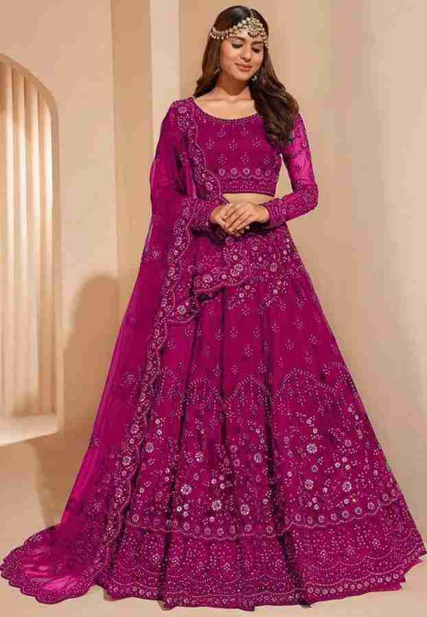 Reelove Factory Embroidered Semi Stitched Lehenga Choli Buy Reelove Factory Embroidered Semi Stitched Lehenga Choli Online at Best Prices in India Flipkart